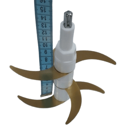 تیغه خردکن طلایی